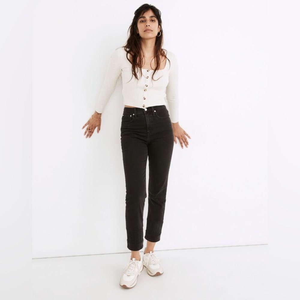 Madewell Classic Straight Jeans in Lunar Wash